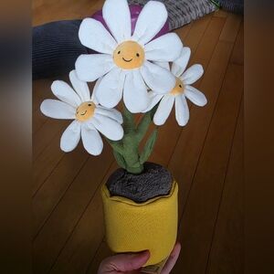 Jellycat amuseable daisy brand new with tags